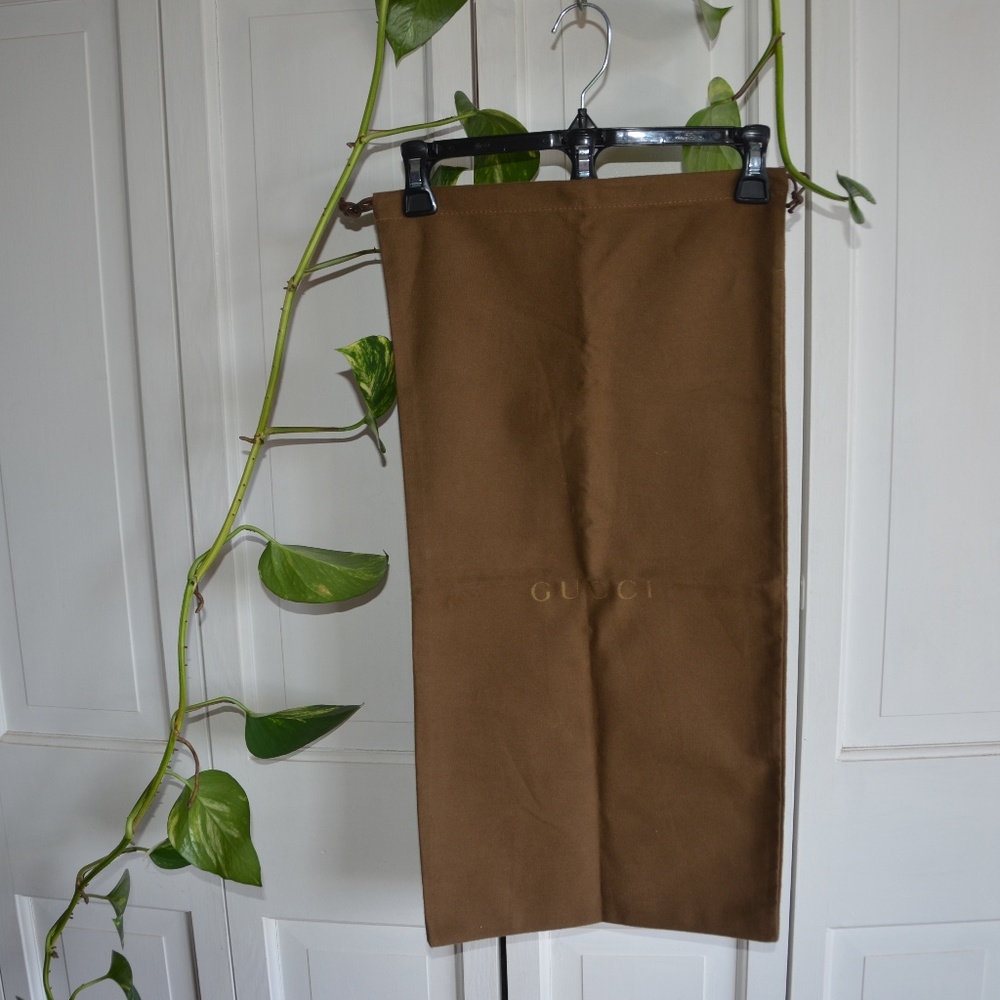 GUCCI DUST BAG MADE in ITALY NEW